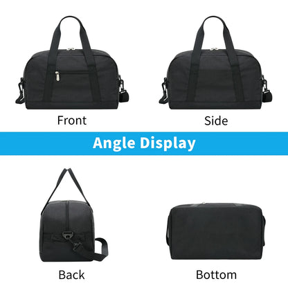 Small Gym Bag Carry on Bag - 12 in Mini Duffle Bag Lightweight for Overnight Travel